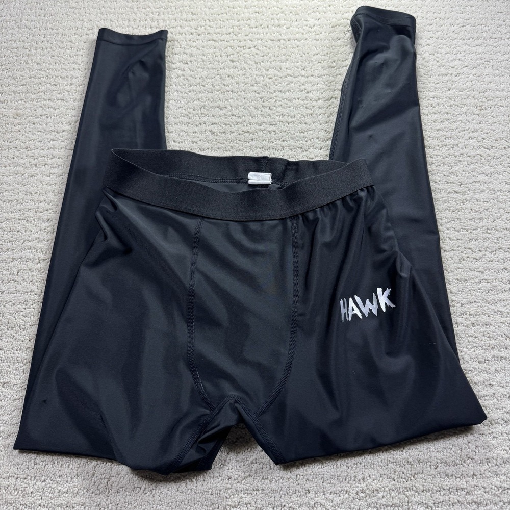 Hawk Black‎ Compression Leggings Size Medium